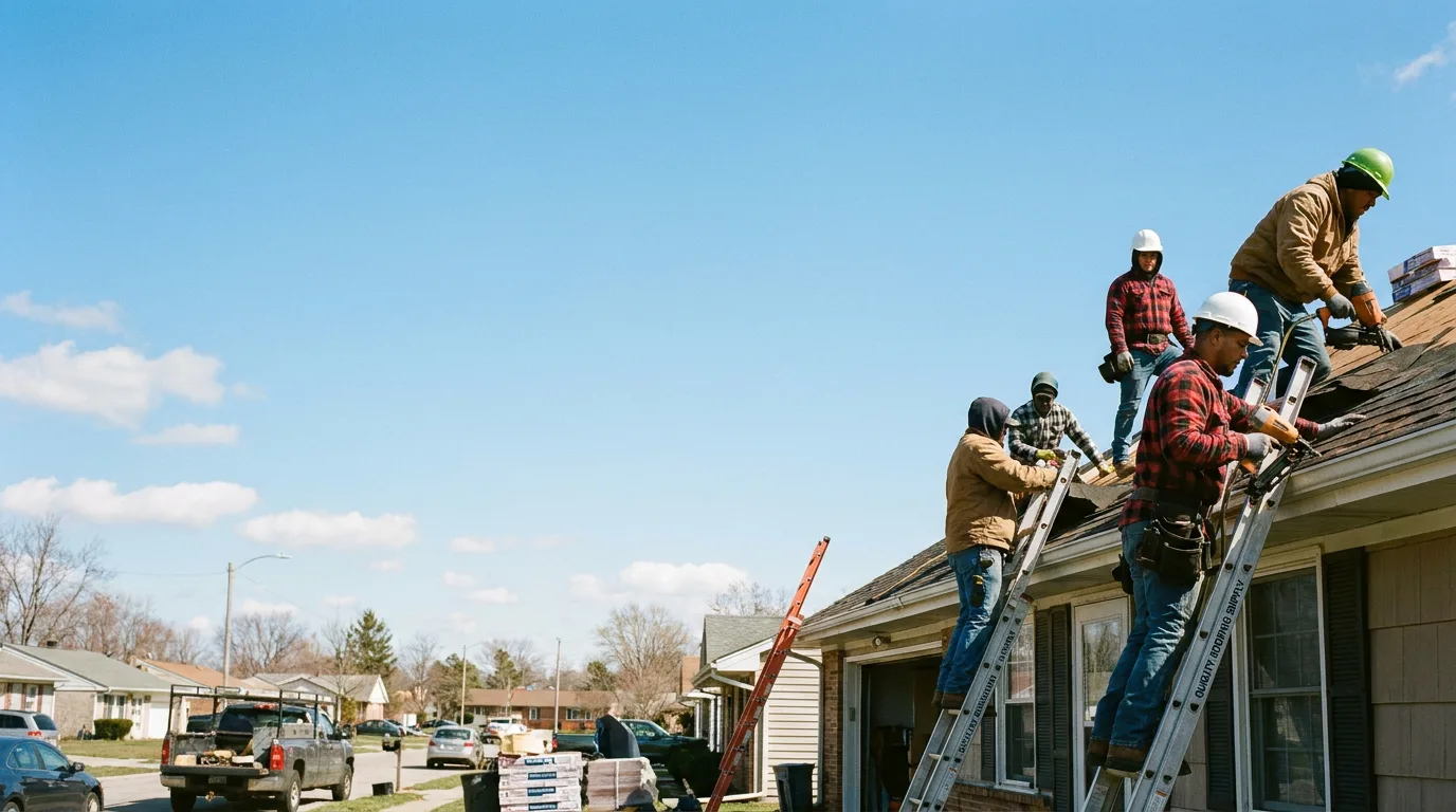 Roofing in Somonauk, IL near me